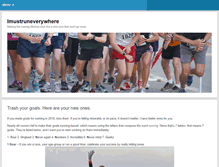 Tablet Screenshot of imustruneverywhere.com